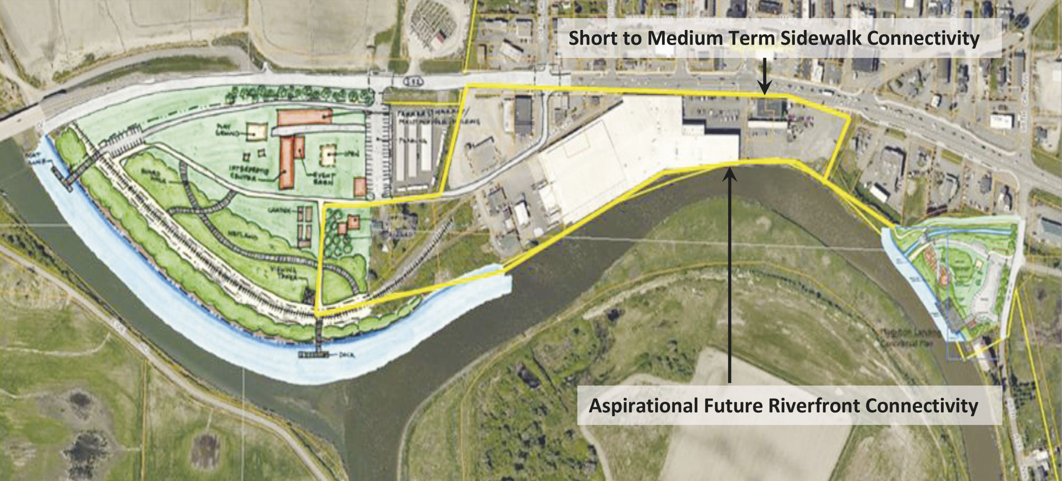 Ovenell Park, Hamilton Landing plan